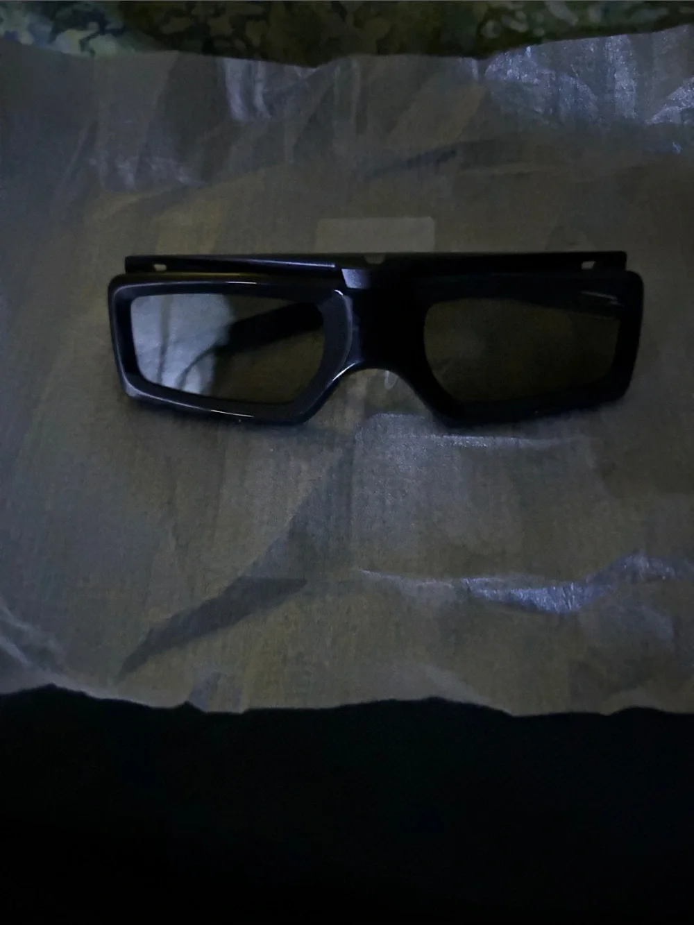 Black 3D Active Shutter Glasses - Electronics Wearable